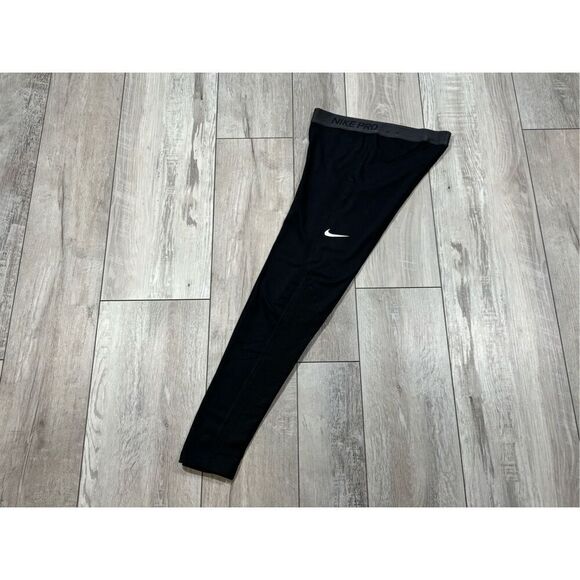 Ladies Nike Pro Dri  Fit Black Leggings Size M - Picture 2 of 10